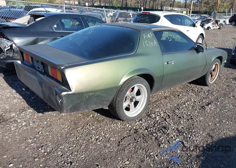 1987 Chevrolet Camaro из США, поврежденный, VIN 1G1FP21H9HN123969